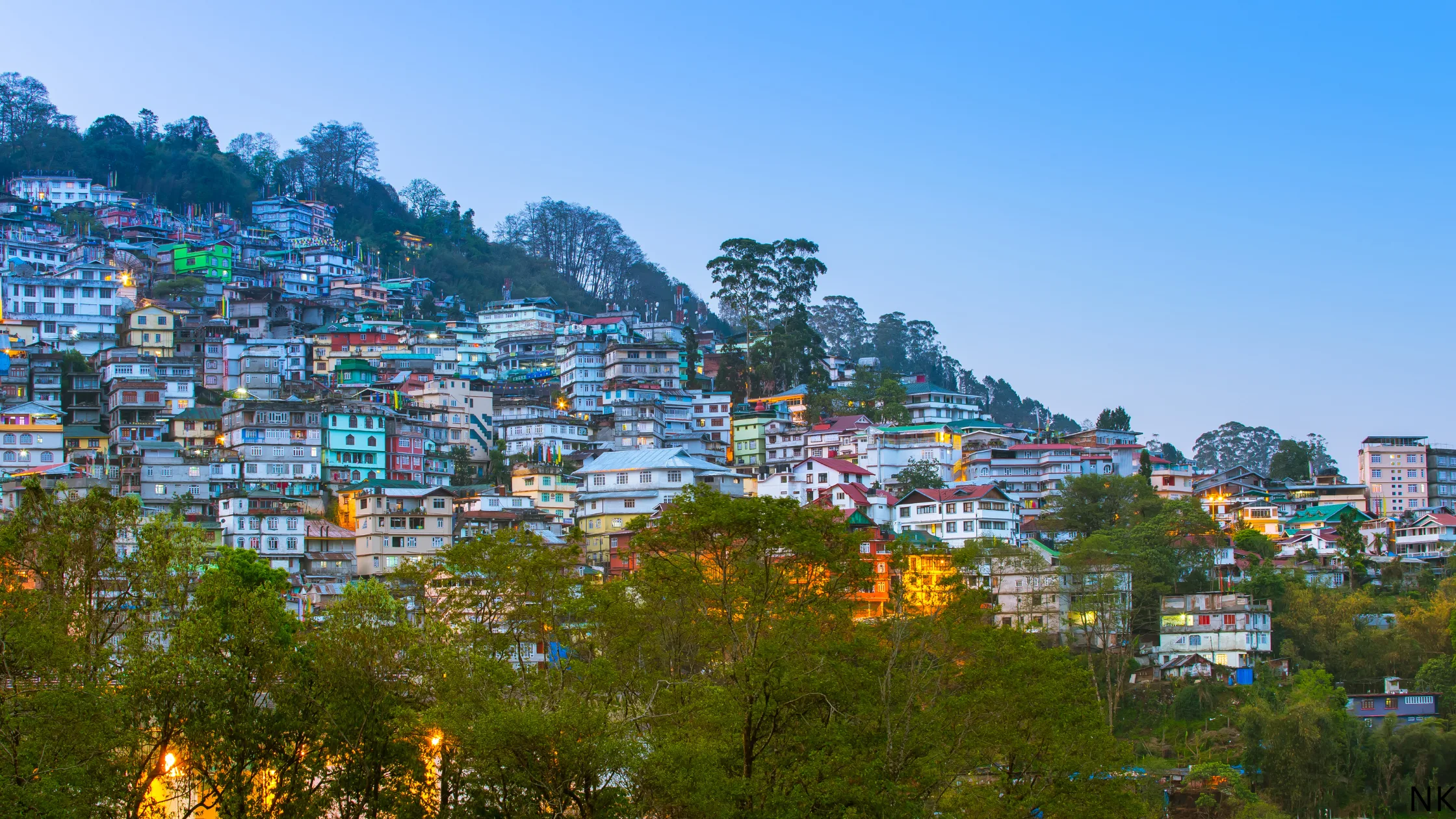 Gangtok Tourist Places: Gangtok View